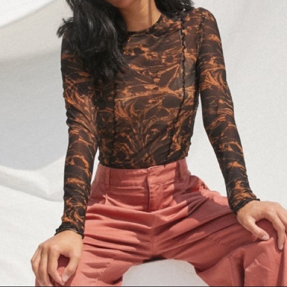 Urban Outfitters Tops - Urban Outfitters mesh long sleeve top